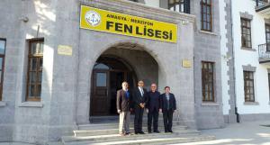 Daire Başkanı Ercan ALPAYın Fen Lisesi Ziyareti