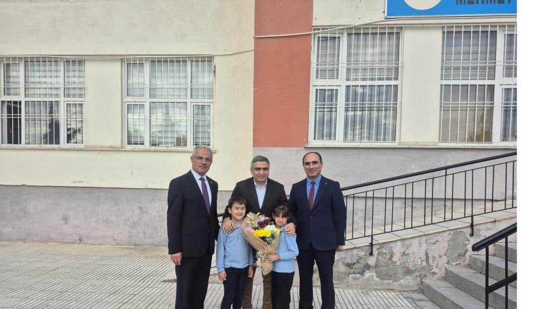 MEHMET ÇELEBİ İLK/ORTAOKULU ZİYARET EDİLDİ