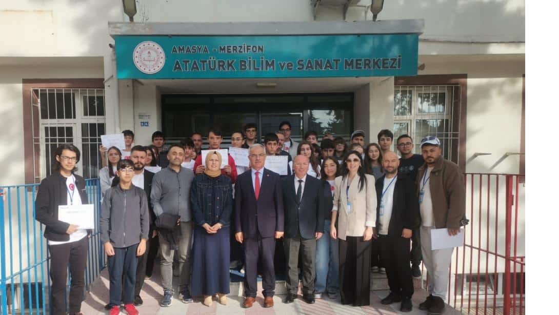 MERZİFON ATATÜRK BİLİM VE SANAT MERKEZİ TARAFINDAN DÜZENLENEN 